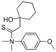 N,N-Dimethyl-(1-Hydroxycyclohexyl)-P-Methoxy Phenyl Thioacetamide Struktur