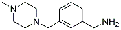 3-(4-Methylpiperazin-1-ylmethyl)benzylamine95% Struktur