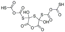 THIODIGLYCOLIC ANHYDRIDE, (2,2'-THIODIACETIC ACID ANHYDRIDE) Struktur