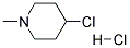 N-METHYL-4-CHLORO PIPERIDINE HCL 50 % SOL. Struktur