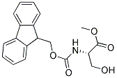 N-FMOC-L-SERINE METHYL ESTER Struktur