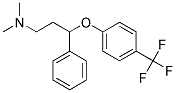 N,N-DIMETHYL-3-(4-TRIFLUOROMETHYL PHENOXY)-3-PHENYL PROPANAMINE Struktur