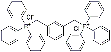 M-XYLYLENEBIS-(TRIPHENYLPHOSPHONIUM CHLORIDE) Struktur