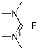 FLUORO-N,N,N'N'-TETRAMETHYLFORMAMIDINIUM Struktur