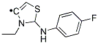 ETHYL [2-(4-FLUORO-PHENYLAMINO)-THIAZOL-4-YL]- Struktur