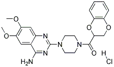 DOXAZOSIN HCL Struktur