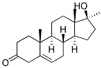 ANDROST-5-EN-3-ONE,17A-METHYL-17B-HYDROXY Struktur