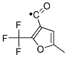 5-METHYL-2-(TRIFLUOROMETHYL)FURAN-3-CARBONYL Struktur