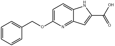 5-(BENZYLOXY)-1H-PYRROLO[3,2-B]PYRIDINE-2-CARBOXYLIC ACID price.