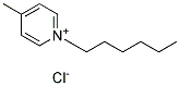 4-METHYL-N-HEXYLPYRIDINIUM CHLORIDE Struktur