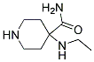 4-CARBAMOYL-4-ETHYLAMINOPIPERIDINE Struktur