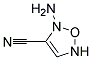 4-AMINO-1,2,5-OXADIAZOLE-3-CARBONITRILE Struktur