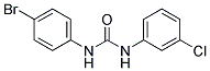 4-[3-(4-BROMO-PHENYL)-UREIDO]-2-CHLORO-BENZENE Struktur