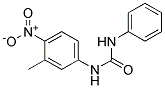 4-[3-(3-METHYL-4-NITRO-PHENYL)-UREIDO]BENZENE- Struktur