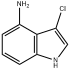 3-CHLORO-1H-INDOL-4-YLAMINE Struktur