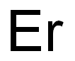 ERBIUM - 10% HCL 250ML Struktur