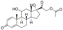 PREDNISOLONE ACETATE FOR PEAK IDENTIFICATION Struktur