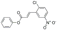 PHENYL 3-(2-CHLORO-5-NITROPHENYL)ACRYLATE, TECH Struktur