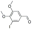 3-IODO-4,5-DIMETHOXYBENZALDEHYDE, TECH Struktur