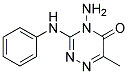 4-AMINO-3-ANILINO-6-METHYL-4,5-DIHYDRO-1,2,4-TRIAZIN-5-ONE, TECH Struktur