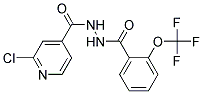 N'-(2-CHLOROISONICOTINOYL)-2-(TRIFLUOROMETHOXY)BENZOHYDRAZIDE, TECH Struktur