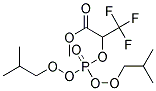 METHYL 2-[(DIISOBUTOXYPHOSPHORYL)OXY]-3,3,3-TRIFLUOROPROPANOATE Struktur