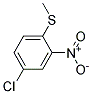 4-CHLORO-1-(METHYLTHIO)-2-NITROBENZENE Struktur