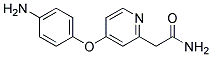 [4-(4-AMINOPHENOXY)(2-PYRIDYL)]-N-METHYLCARBOXAMIDE Struktur