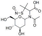 N-(2-DEOXY-A,B-D-GLUCOPYRANOSYL)-S-NITROSO-N-ACETYL-D,L-PENICILLAMINE Struktur