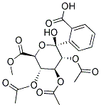 METHYL 1-(2-CARBOXYPHENYL)-2,3,4-TRI-O-ACETYL-B-D-GLUCOPYRANURONATE Struktur