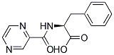 N-PYRAZINYLCARBONYLPHENYLALANINE Struktur