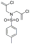 N1,N1-DI(2-CHLOROALLYL)-4-METHYLBENZENE-1-SULPHONAMIDE Struktur