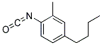 4-BUTYL-2-METHYLPHENYL ISOCYANATE TECH. Struktur