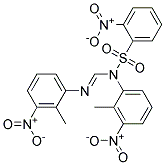 N1-(2-METHYL-3-NITROPHENYL)-N1-{[(2-METHYL-3-NITROPHENYL)IMINO]METHYL}-2-NITROBENZENE-1-SULPHONAMIDE Struktur