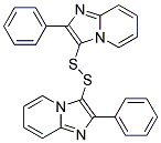 DI(2-PHENYLIMIDAZO[1,2-A]PYRIDIN-3-YL) DISULPHIDE Struktur