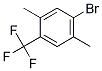 4-BROMO-2,5-DIMETHYLBENZOTRIFLUORID Struktur