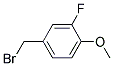 3-FLUORO-4-METHOXYBENZYL BROMID Struktur