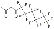 (PERFLUOROHEPTANOYL)ACETON Struktur