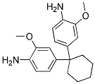 4,4'-cyclohexylidenedi-o-anisidine Struktur