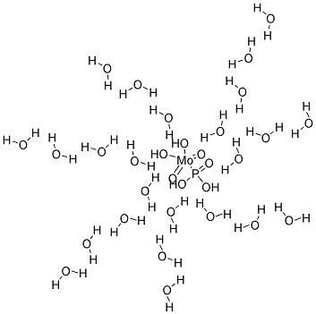 Phosphomolybdic acid tetracosahydrate Struktur