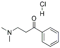 DL-Dimethylaminopropiophenone hydrochloride  Struktur