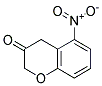 5-Nitro-3-chromanone Struktur