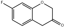 7-Fluoro-3-chromanone Struktur