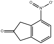 4-Nitro-2-indanone Struktur