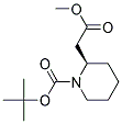 (R)-1-Boc-2-piperidineacetic acid methyl ester Struktur