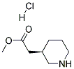 Methyl (R)-3-piperidineacetate hydrochloride Struktur