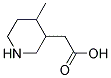 4-Methyl-5-Piperidine-Acetic Acid Struktur