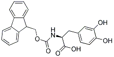 Fmoc-D-3,4-Dihydroxyphenylalanine Struktur