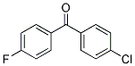 4-Chloro-4'-Fluoro Benzophenone Struktur