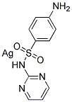 Sulphadiazine silver Struktur